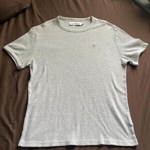 Calvin Klein Jeans Light Gray Short Sleeve Tee